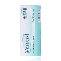 Ventol 4mg Tablets 20'S - Image 2