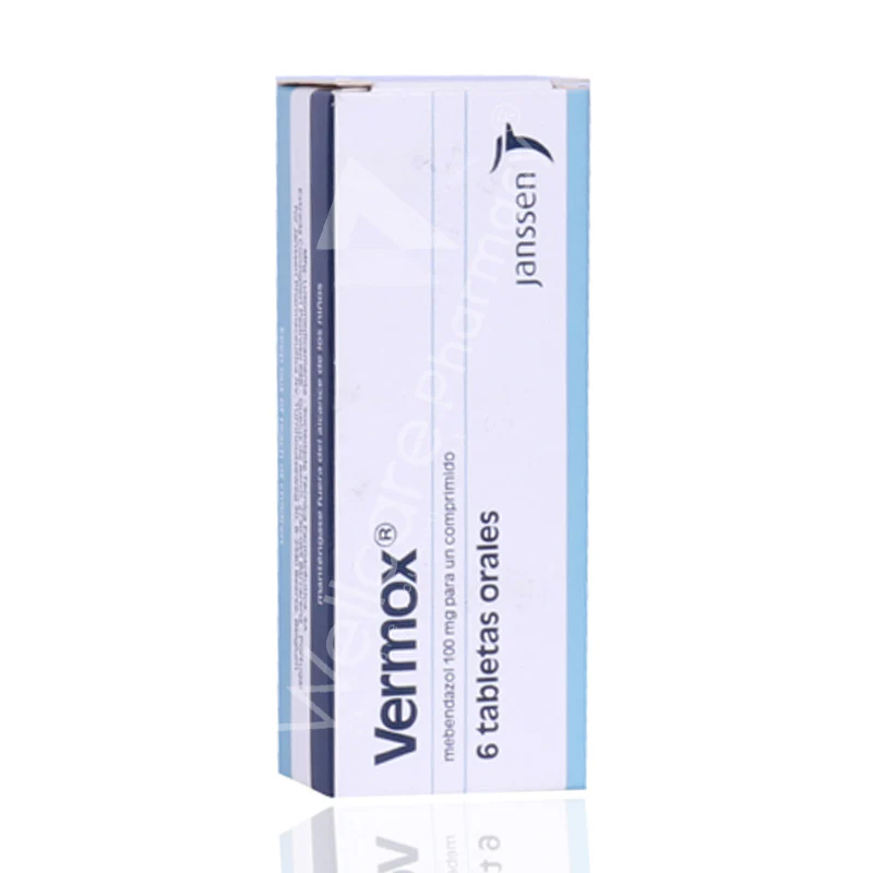 Vermox 100mg Tablets 6'S