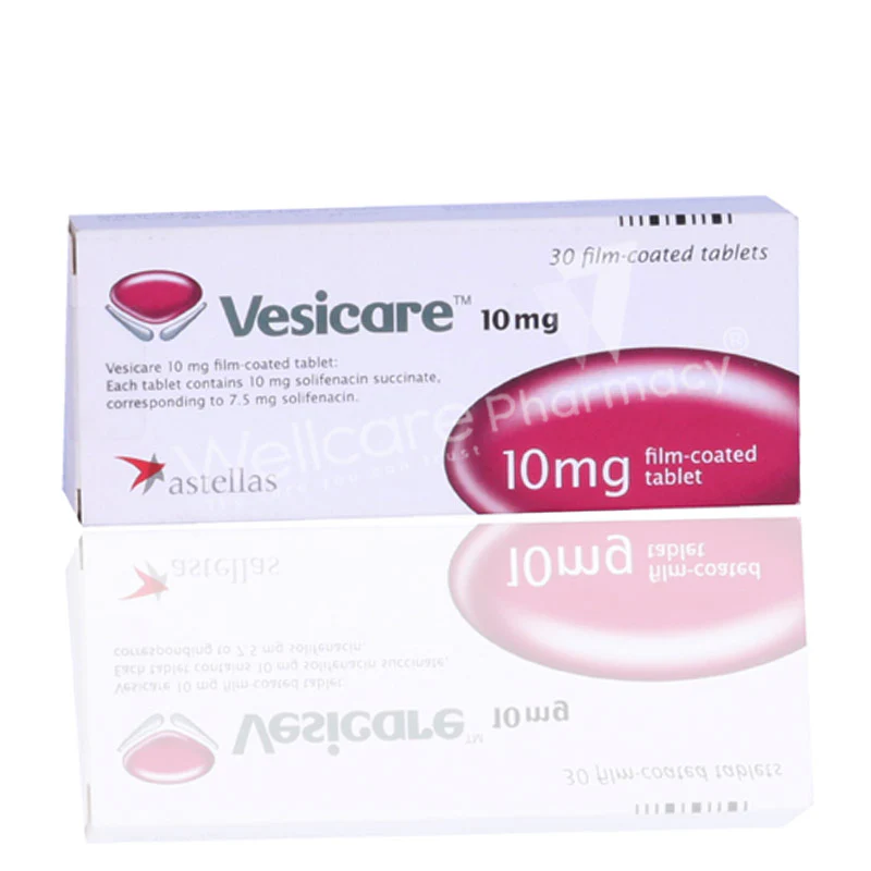 Vesicare 10mg Tablets 30'S - Image 3