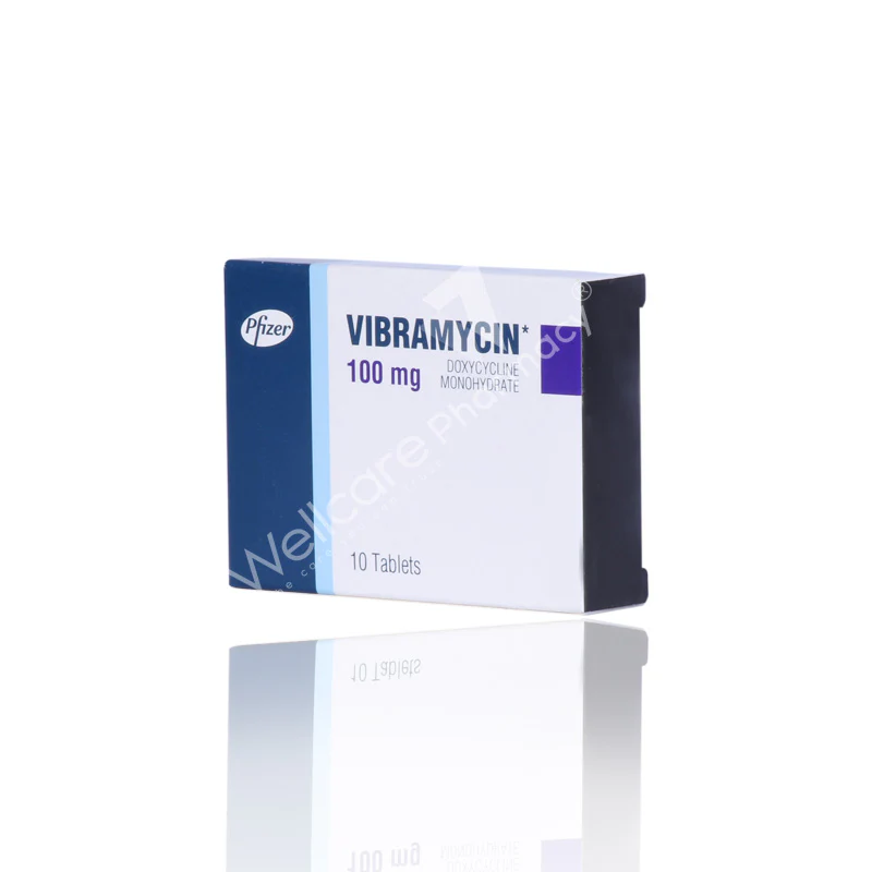 Vibramycin 100mg Tablets 10'S - Image 3
