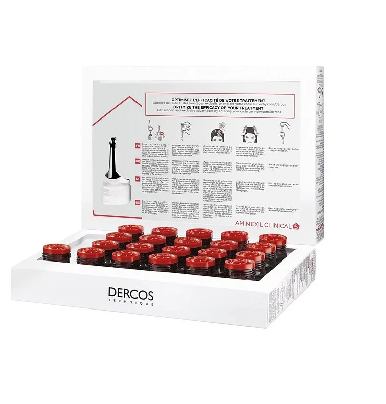 Vichy Dercos Aminexil Anti Hair Loss Amp Women 6mlx21'S - Image 3