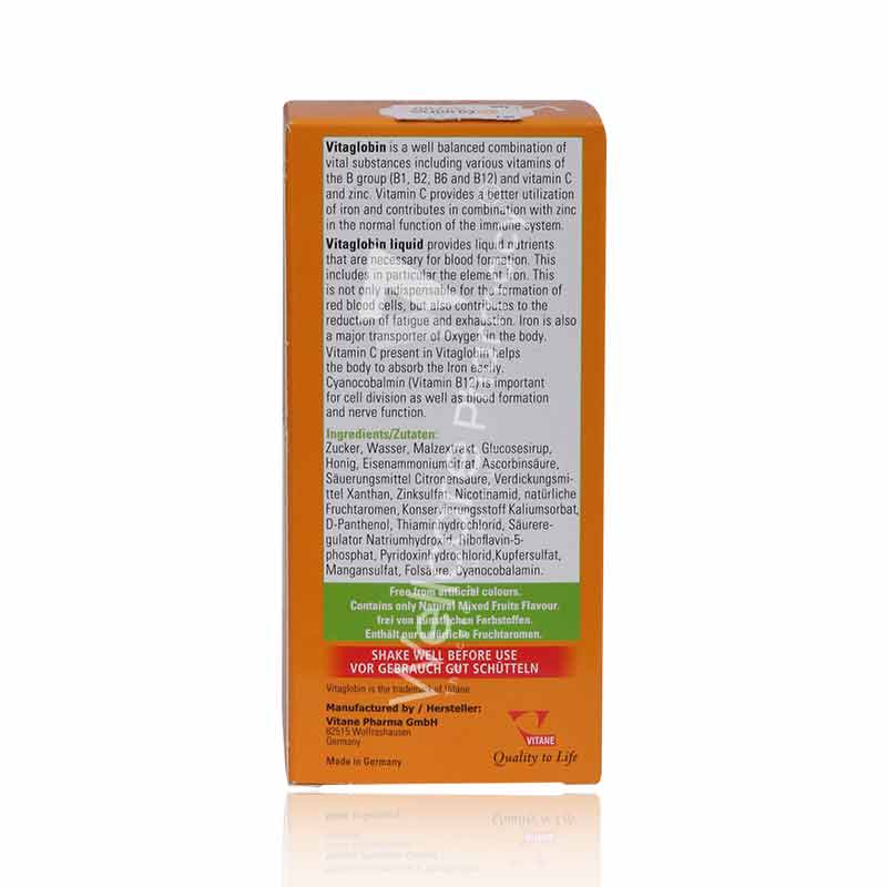 Vita Globin Oral Liquid 200ml - Image 3