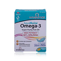 Vitabiotics Aquamarine Omega-3 Capsules 60'S - Image 2