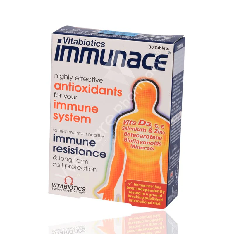 Vitabiotics Immunace Antioxidant Tablets 30'S - Image 3