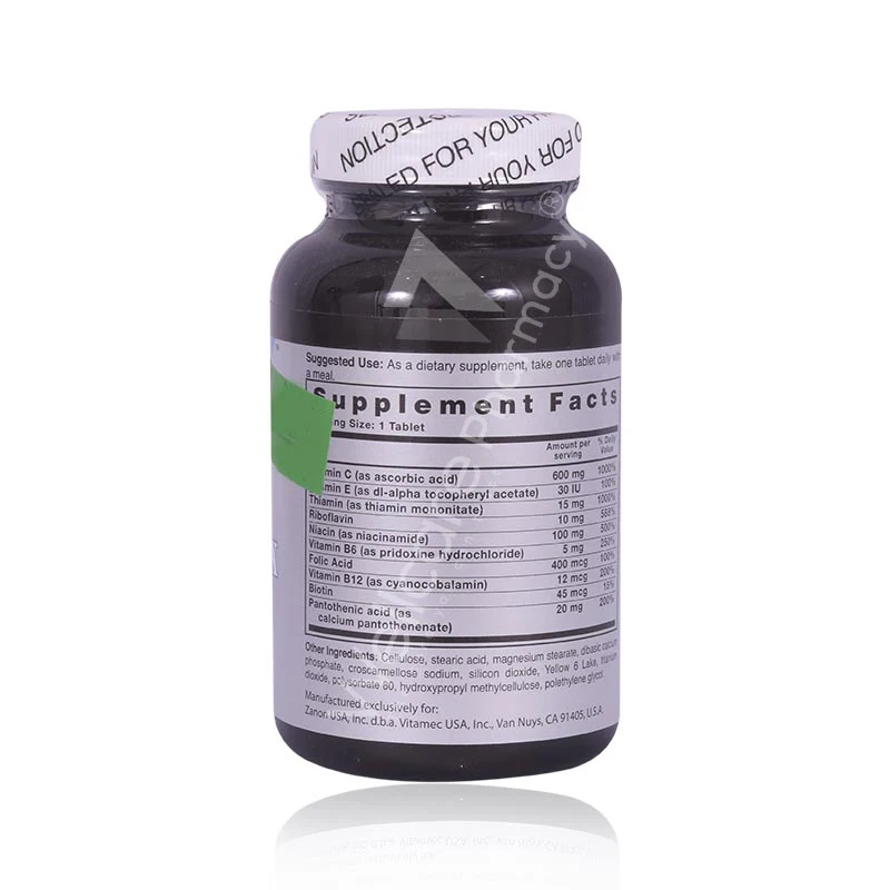 Vitamec B-Complex Plus 60 Tab - Image 3