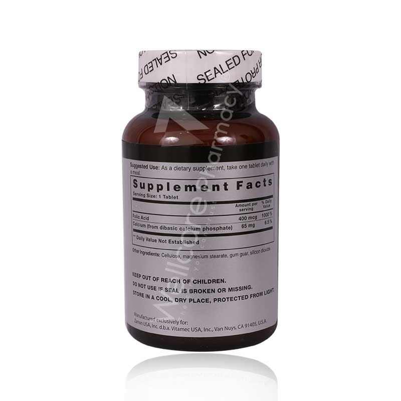 Vitamec Folic Acid 400mcg Tablets 60'S - Image 3