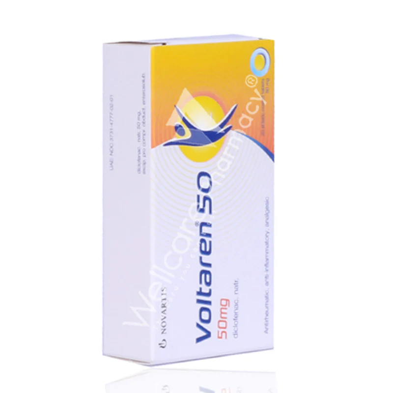 Voltaren 50mg Tablets 20'S