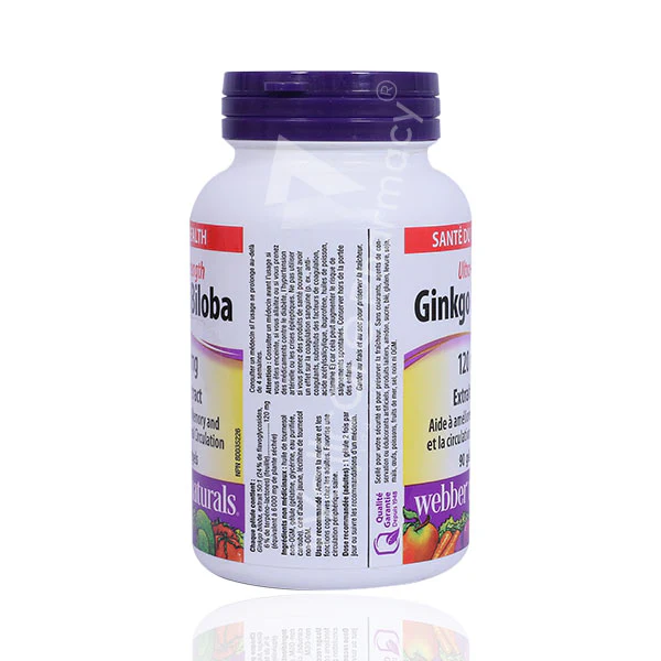 W-N Ginkgo Biloba 120mg 90'S - Image 3