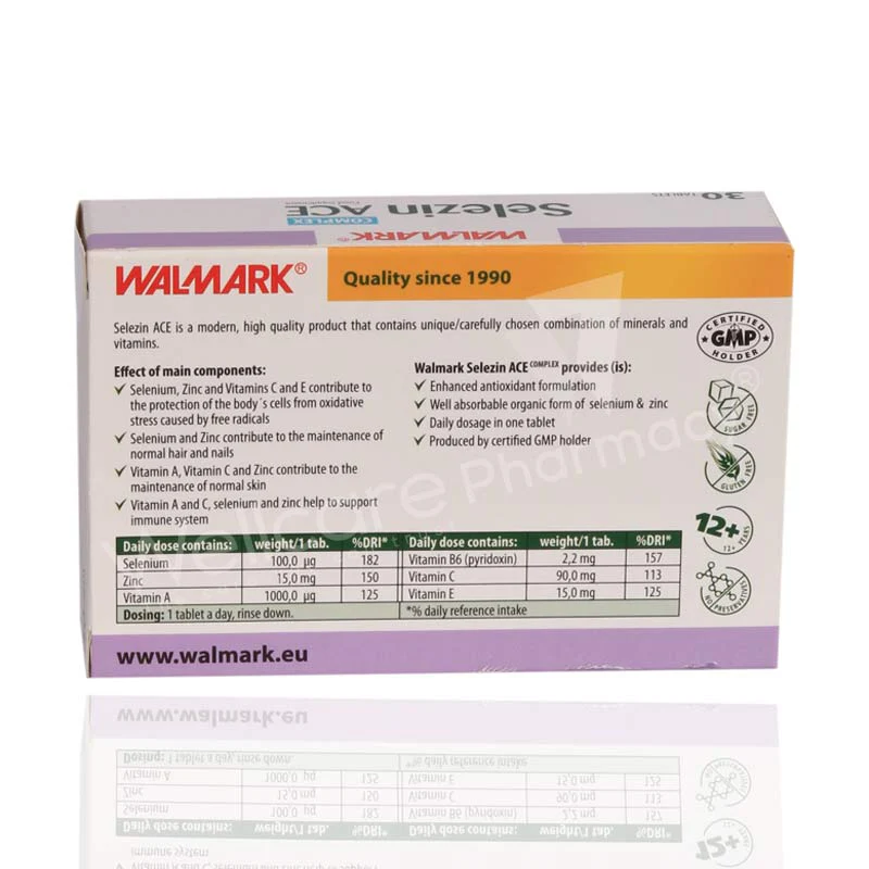 Walmark Selezin Ace Complex Tablets 30'S - Image 3