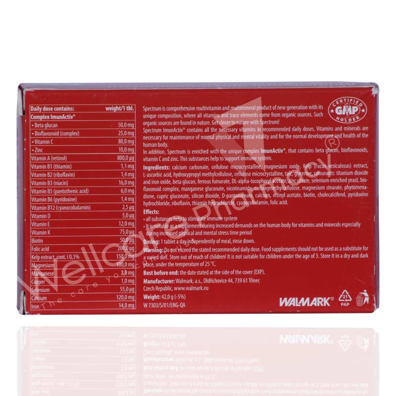 Walmark Spectrum Tablets 30'S - Image 3