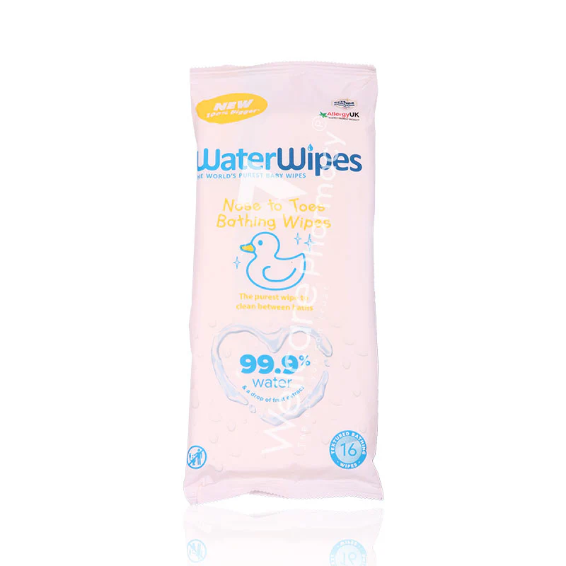 Waterwipes Bathing Wipes Xl 16'S - Image 3