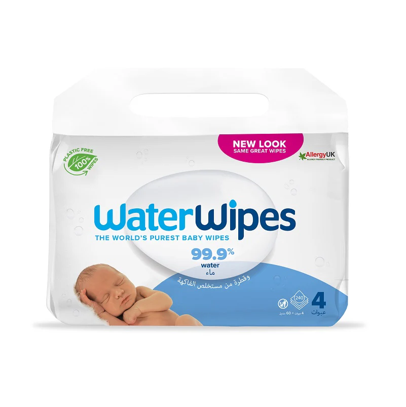 Waterwipes Value Pack 4x60 240'S