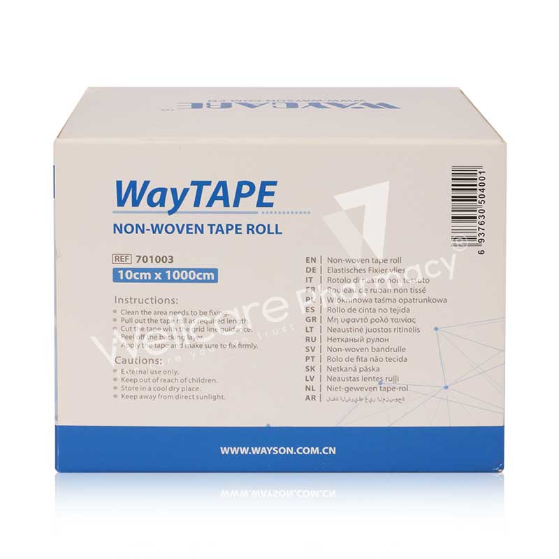 Waycare 701003 Adhesive Tape Roll 10cmx10m 1'S - Image 2