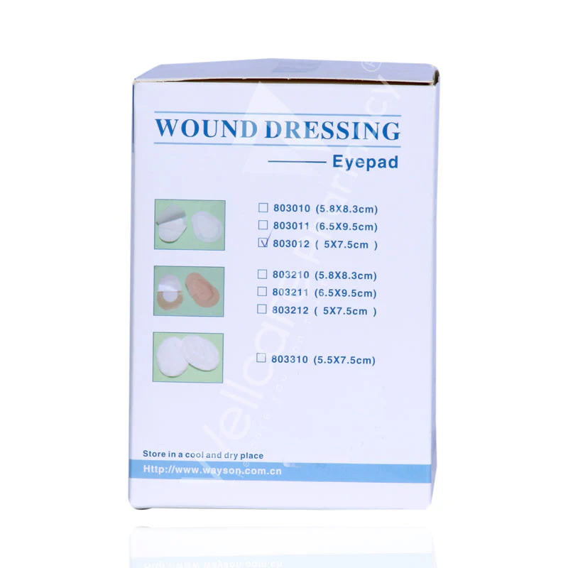 Waycare Adhesive Eye Pad 5.8x8.3 Cm 50'S - Image 3