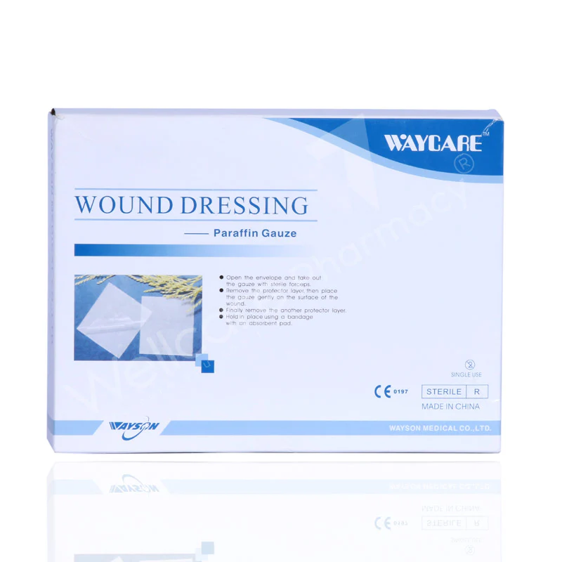 Waycare Paraffin Gauze 10x11 Cm 30'S - Image 3