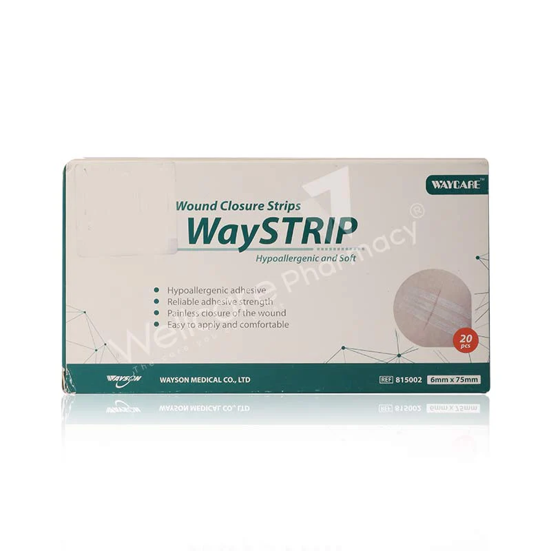 Waycare Skin Closure Strip 6x75 Mm 20'S