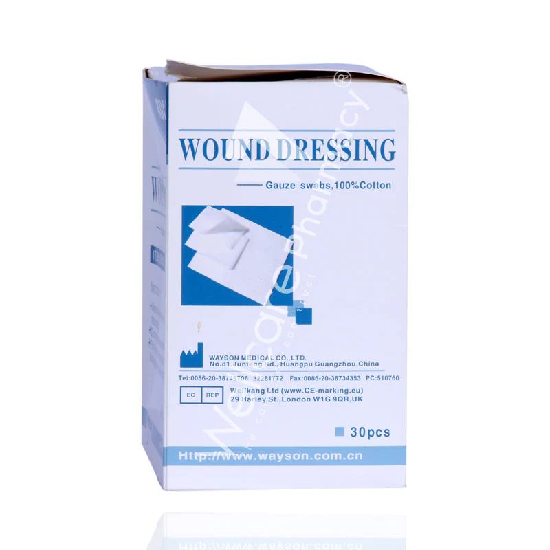 Waycare Sterile Gauze Swabs 10x10 Cm 30'S - Image 3
