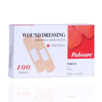 Wayplast Adhesive Bandages 19x72 Mm Fabric 100'S - Image 2