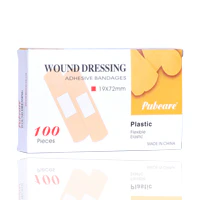 Wayplast Adhesive Bandages 19x72 Mm Plastic 100'S - Image 2