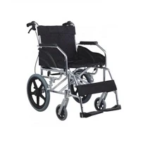 Wcp Ky(Ssc)867lbj-46 Aluminium Wheel Chair-Black (Light Weight) - Image 2