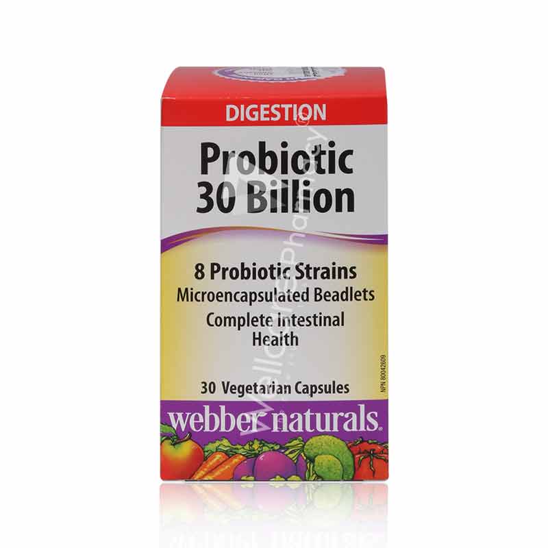 Webber Naturals Probiotic 30 Billion Capsules 30'S - Image 3