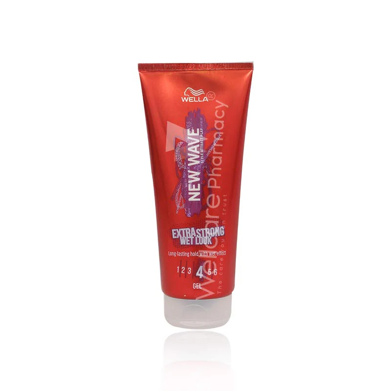 Wella N/W Hair Gel Extra Strong Wet Look No4 200ml