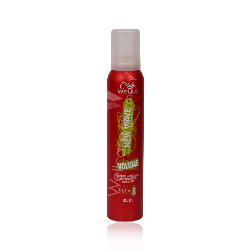 Wella New Wave Hair Mousse Volume No5 200ml