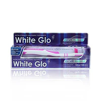 White Glo 2 In 1 With Mouthwash Whitening Toothpaste 150g - Image 3
