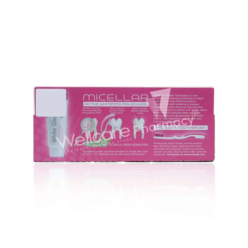 White Glo Micellar Toothpaste 150g - Image 3