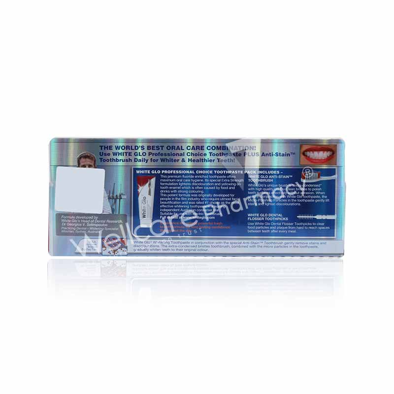 White Glo Professional Choice Whitening Toothpaste 150g - Image 3