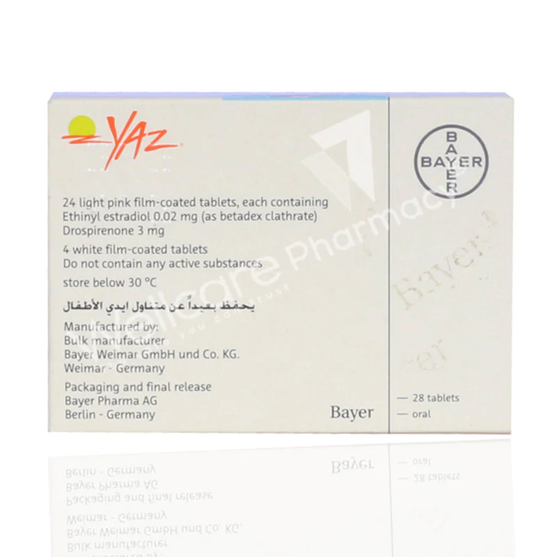 Yaz Tablets 28'S - Image 3