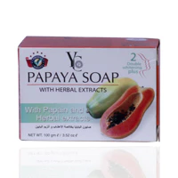 Yc Papaya Soap With Herbal Extracts 100gm - Image 2