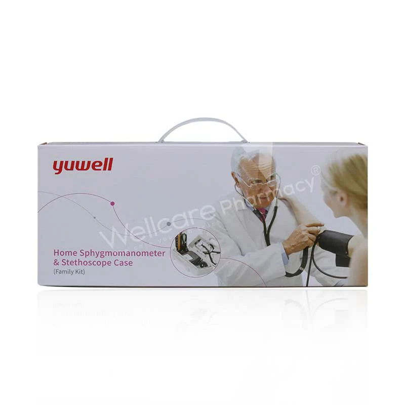 Yuwell Home Sphygmomanometer Mercury With Stethoscope Case