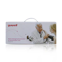 Yuwell Home Sphygmomanometer Mercury With Stethoscope Case - Image 2