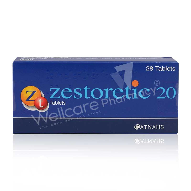 Zestoretic 20/12.5mg Tablets 28'S