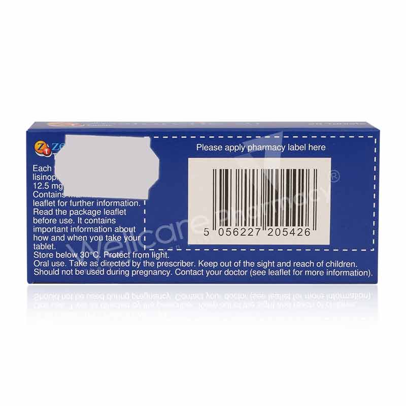 Zestoretic 20/12.5mg Tablets 28'S - Image 3