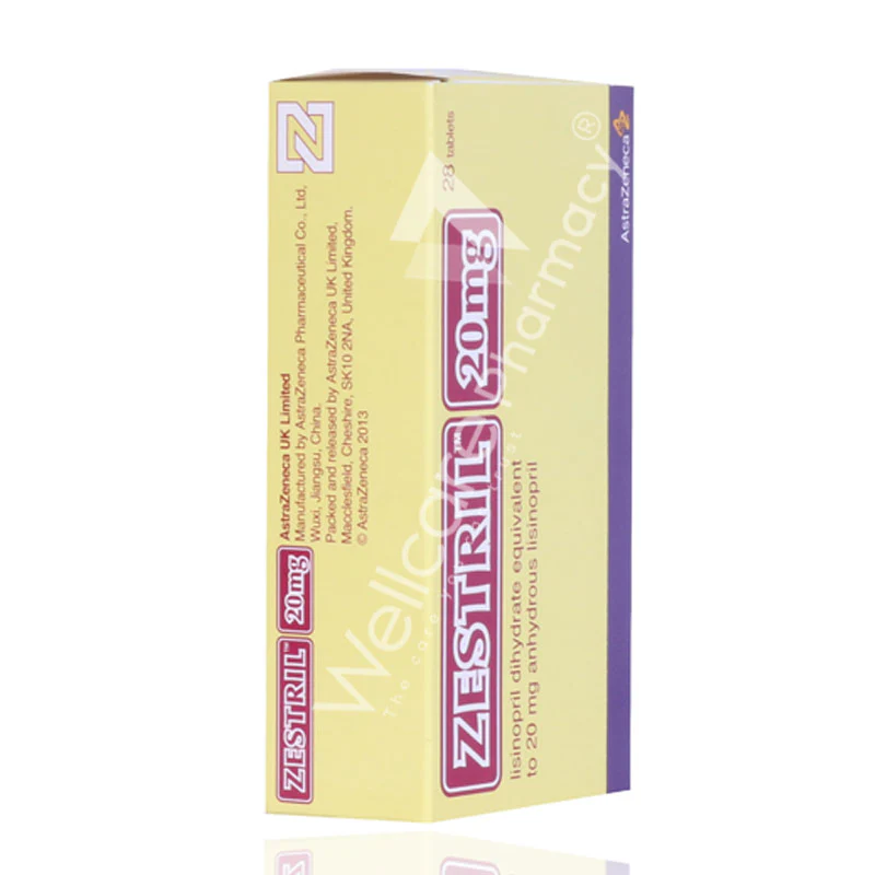 Zestril 20mg Tablets 28'S - Image 3