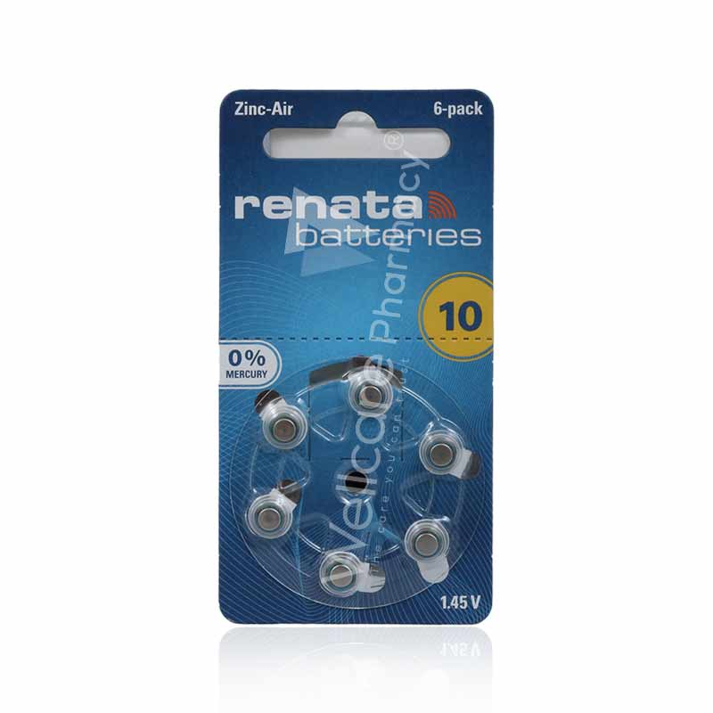 Zinc Air-10 Battery Set 6'S - Image 3