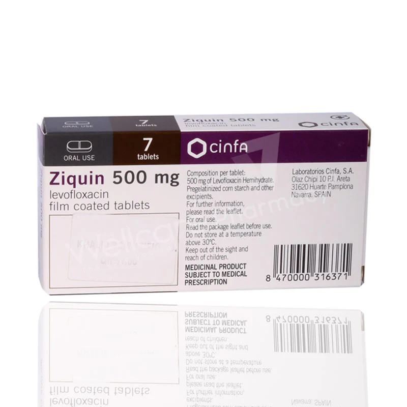 Ziquin 500mg Tablets 7'S - Image 3