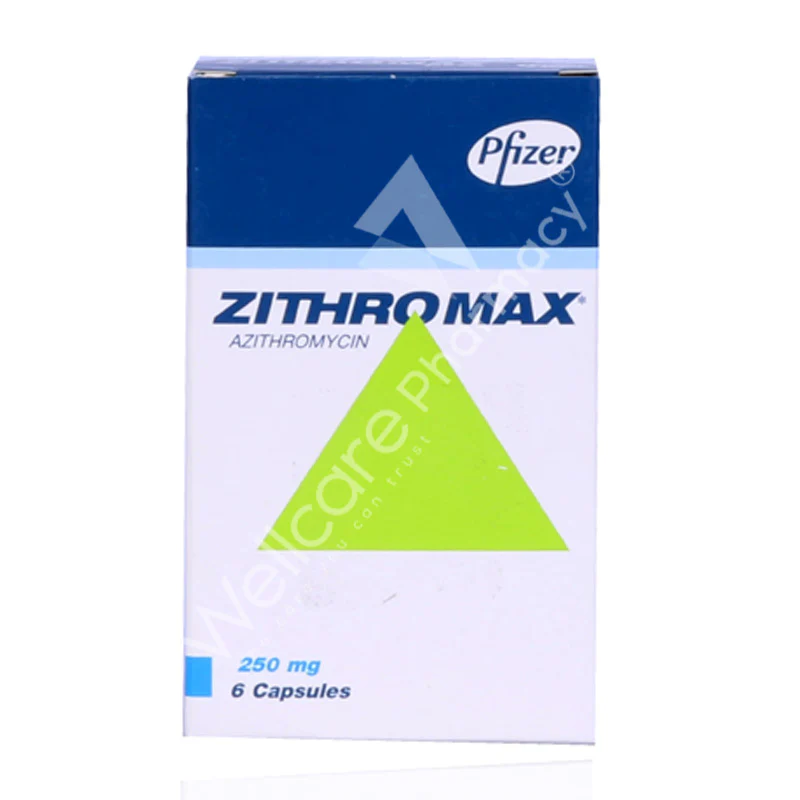 ZITHROMAX 250MG CAP 1 X 6'S - Image 3