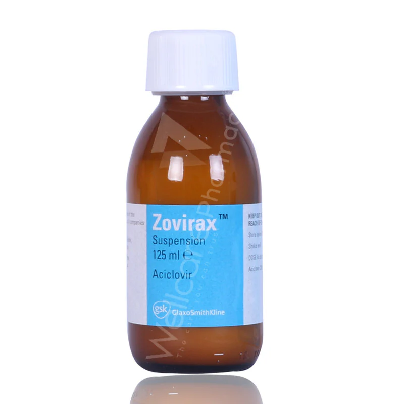 Zovirax 200mg Oral Suspension 125ml - Image 3