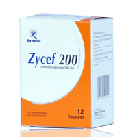 Zycef 200mg Capsules 12'S - Image 2