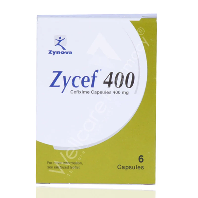 Zycef 400mg Capsules 6'S - Image 3