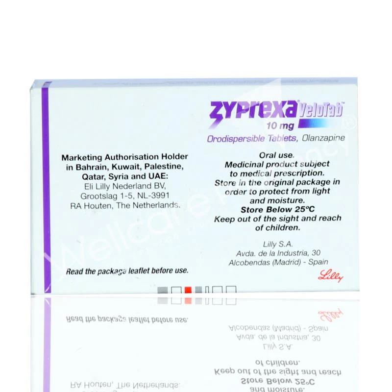 Zyprexa Velotab 10mg Orodispersible Tablets 28'S - Image 3